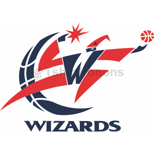 Washington Wizards T-shirts Iron On Transfers N1230 - Click Image to Close